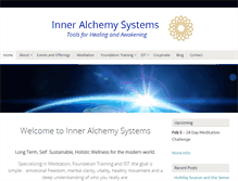 Tablet Screenshot of inneralchemysystems.com